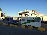 Caravan auf dem Weg nach Samos